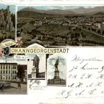 Gruss aus Johanngeorgenstadt - Litho