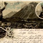 Gruss aus Jenbach - Litho