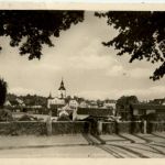 Meerane, Blick vom Bahnhof