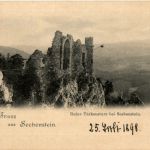 Gruss aus Seebenstein, Ruine Türkensturz