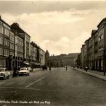 Dessau, Wilhelm-Pieck-Strasse mit Blick zur Post