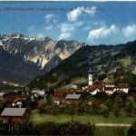 Schruns mit Zimbaspitze