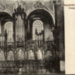Klosterkirche Ottobeuren, Chorgestühl mit Orgel
