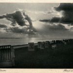 Büsum, Abend am Südstrand