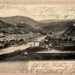 Das Lahntal, Blick auf Ober- und Niederlahnstein