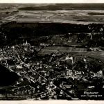 Blaubeuren vom Flugzeug aus