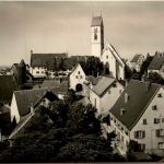 Riedlingen an der Donau, zwiefalter Tor und Storchennest auf dem Rathaus
