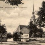 Itzehoe, Klosterhof mit St. Laurentiekirche