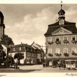 Bad Salzungen, Marktplatz mit Kirche