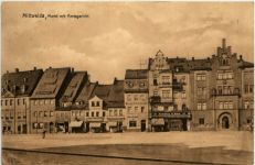 Mittweida - Markt mit Amtsgericht