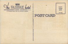 Washington DC - Fairfax hotel