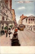 Louisville - 4th Avenue and Entrance Seelbach Hotel