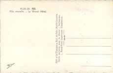 Fes - Le Grand Hotel