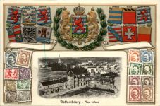 Bettembourg - Prägekarte Briefmarken