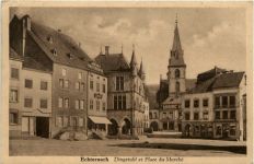 Echternach - Dingstuhl et Place du Marche