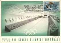 Cortina d Ampezzo - VII Giochi Olimpici invernali 1956 - Olympia