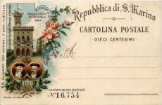 Republica di San Marino Inaugurazione 1894