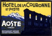 Aoste - Hotel de la Couronne et Poste