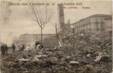 Messina dopo il terremoto del 1908