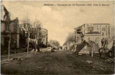 Messina dopo il terremoto del 1908