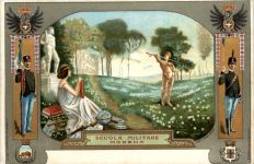 Modena - Scuola Militare - Litho