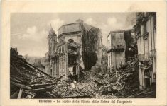 Messina - Le rovine della chiesa delle Anime del Purgatorio