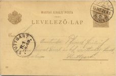 Hungary - Huszar toborzo - Litho Ganzsache