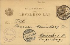 Hungary - Arpad et les chefs des tribus Arpad a vezerekkel - Litho Ganzsache