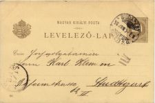 Budapest - Ferencz Josef kiraly koronazasa - Litho Ganzsache