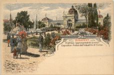 Budapest - Kiallitas - Litho Ganzsache
