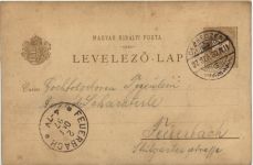 Budapest - Deli Oldal - Ganzsache - Litho