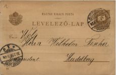 Budapest - Jobb part - Litho - Ganzsache