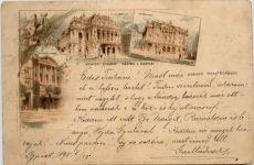 Budapest - Litho - Ganzsache
