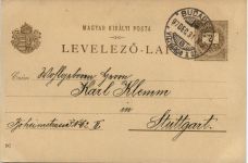 Budapest Orszaghaz - Litho - Ganzsache