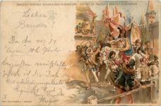 Rakcozy Ferencz - Litho - Ganzsache