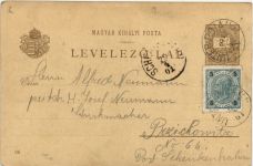 Rakcozy Ferencz - Litho - Ganzsache