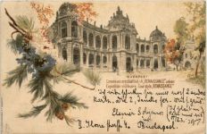 Budapest - Litho - Ganzsache