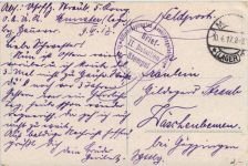 Munster i. Hann. - Partie am Mühlenteich - Feldpost 2. Bataillon