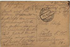 Cambrai - Fondation Gandelier Bolvin - Feldpost 1. Garde Res. Division
