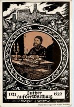 Luther auf der Wartburg - Eisenach 1921