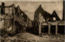 Termonde - La rue de la Digue