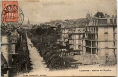 Lausanne - Avenue de Rumine