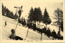 Leysin sport - Saute en skis