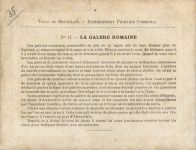 La Galere Romaine