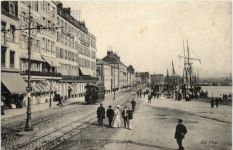 Boulogne sur Mer - Le Quai Gambetta