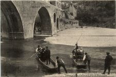 Sainte-Enimie - Depart de Barque