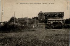 Varengeville-Plage - Hotel de la Terrasse - Le Tennis