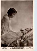 The Duchess of York and Princess Elizabeth