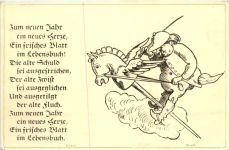 Neujahr - Wilhelm Busch