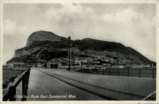 Gibraltar - Rock from Commercial Mole